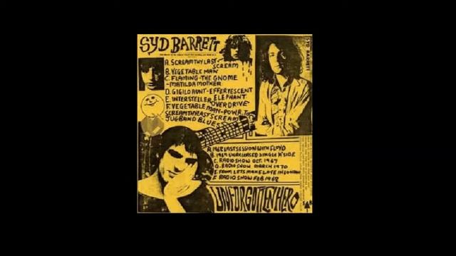 Pink Floyd Syd Barrett "Scream Thy Last Scream/ Vegetable Man" Mr Sparrow Radio Show