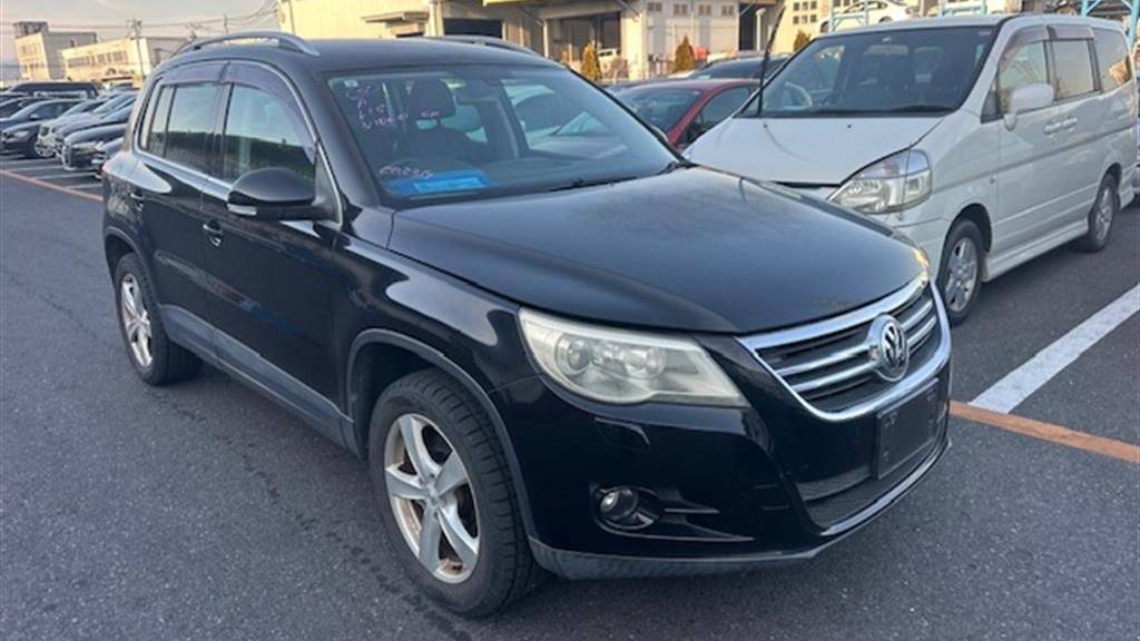 Работа двигателя Wolksvagen Tiguan