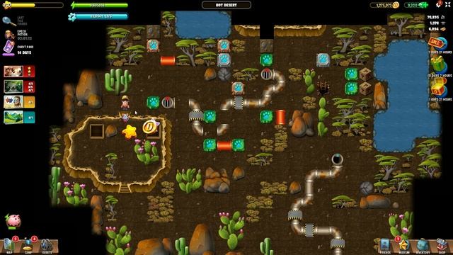 Горячая пустыня - Hot Desert ｜ Paws and Claws 3 PC ｜ Diggy's Adventure