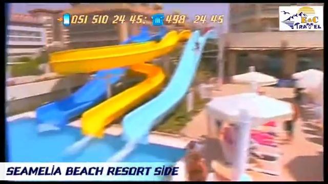 SEAMELİA BEACH RESORT SİDE ANTALYA, EC TRAVEL TEQDİM EDİR