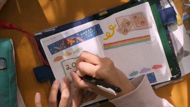 How I Setup My 2023 Journal 🗼 | Hobonichi Techo | Rainbowholic