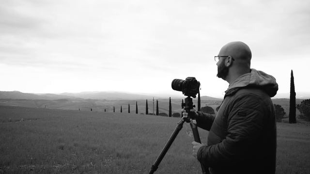 Una mattina...IN BIANCO NERO! Pensare in Bianco e Nero per ottenere foto migliori | Vlog Val d'Orci