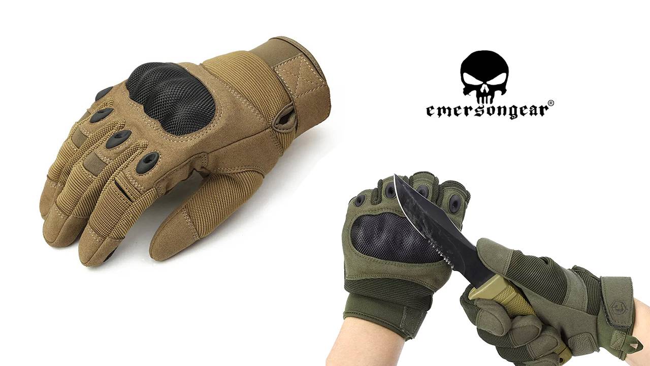 Обзор перчаток Emersongear Hunting Shooting Tactical Full Finger Combat Gloves