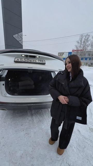 В огромный багажник Chery TIGGO 9 влезет всё что угодно!