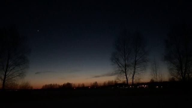 Twilight, Moscow Region,18.03.2023,-1.5°C,07:44 p.m.