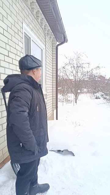 Реакция на снег в разных возрастах