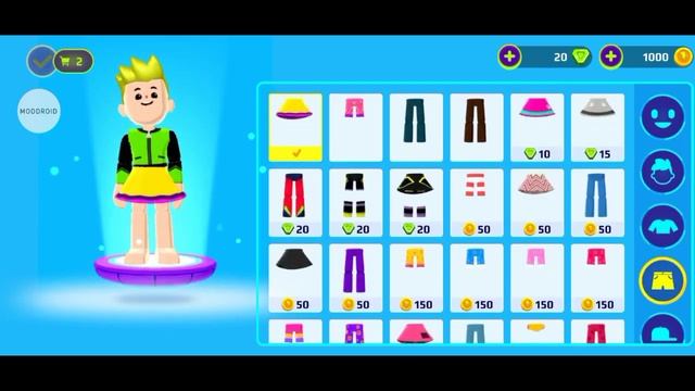 PK XD Mod Apk Unlock All Costume & Unlock All House Full Mod Terbaru Download