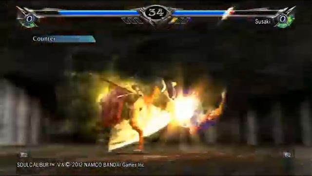 Soul Calibur 5 Xiba vs Susaki
