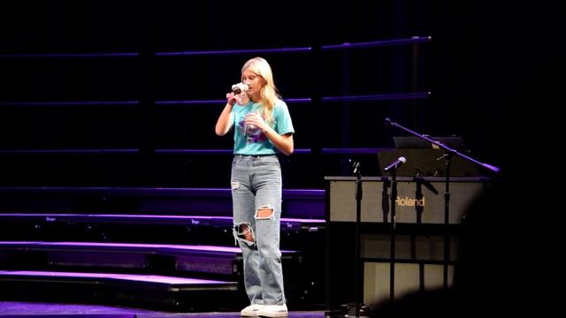 Mallory Sings "Simply the Best" (Tina Turner) Centerville fall 80's concert