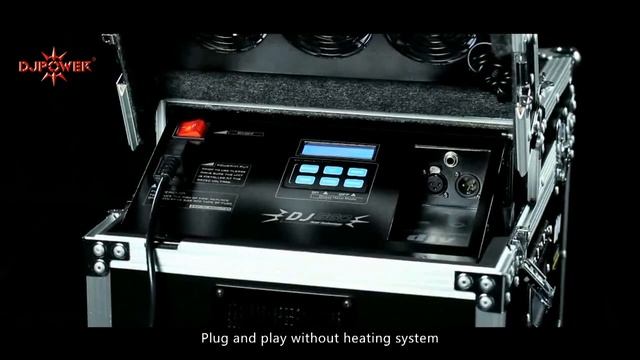 DJ POWER DJ-660 WYTWORNICA DYMU MGŁY FAZER smoke machine