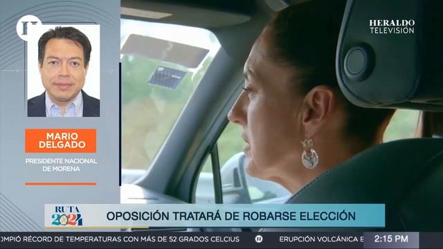 ¿20 puntos por delante? Mario Delgado celebra ventaja de Claudia Sheinbaum en las encuestas