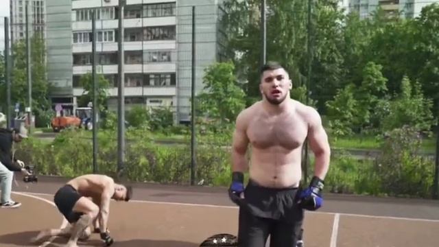 Реванш Асхаба Тамаева против Тиктокера. прикольный момент 🔥