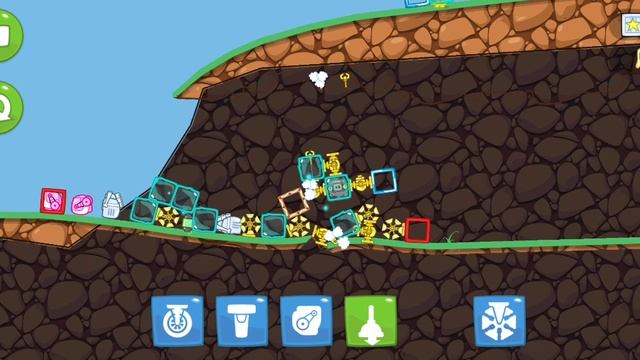 bad piggies glitches crashed game