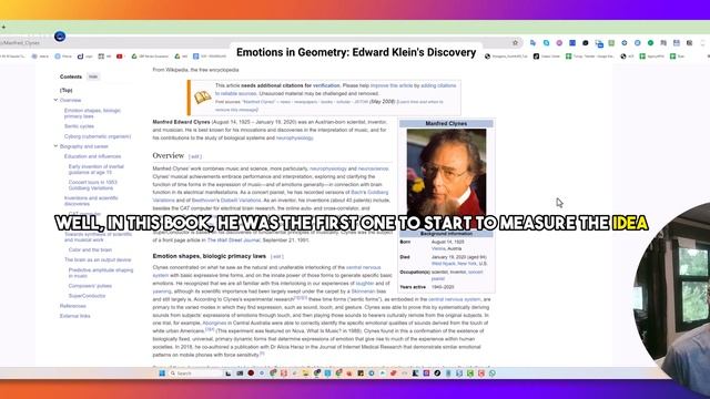Hume AI on Manfred Clynes Sentics and Emotional Geometry