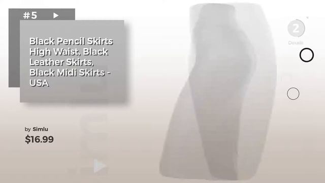 Leather Skirts Collection // Summer 2017 Most Popular