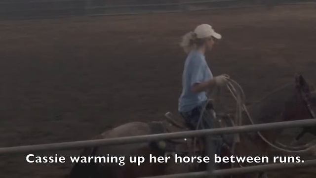 University of Wyoming Rodeo~Cassie Hamilton & Wyatt Clark
