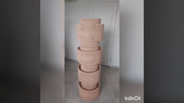 Светильники из джута на заказ по вашим размерам.