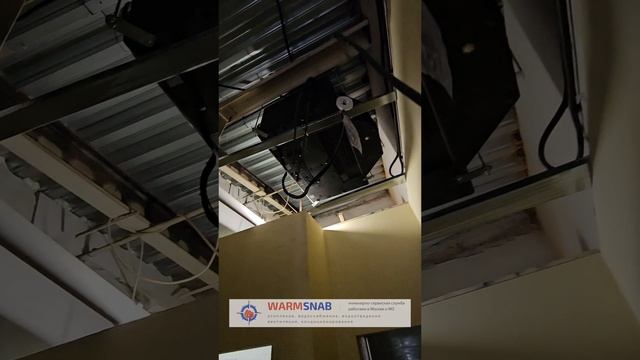 Монтаж приточно вытяжной вентиляции