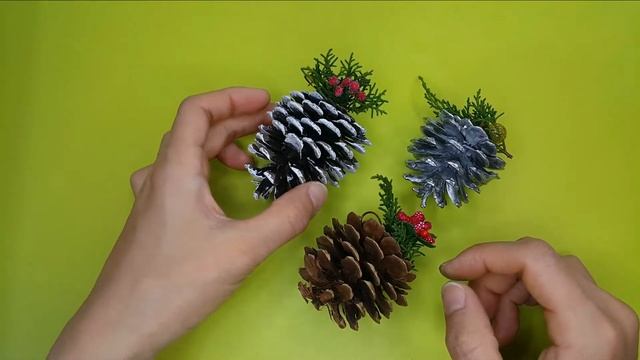 솔방울 트리/솔방울 장식 /오너먼트/인테리어 소품/Pinecone Ornament tree DIY