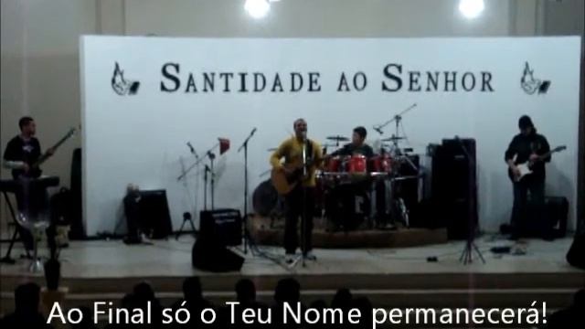 Trecho de "Santo Deus, Senhor de Toda Terra" - Música de Claudio Britto