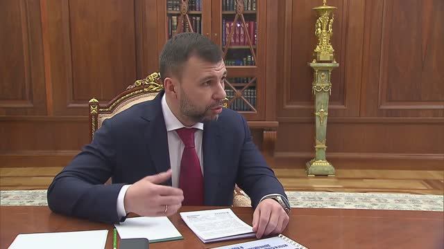 Встреча с Денисом Пушилиным
