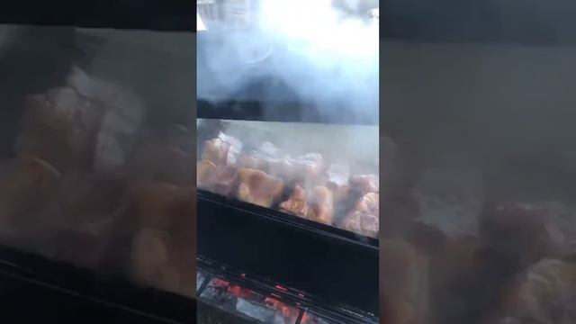 Коптим сало.