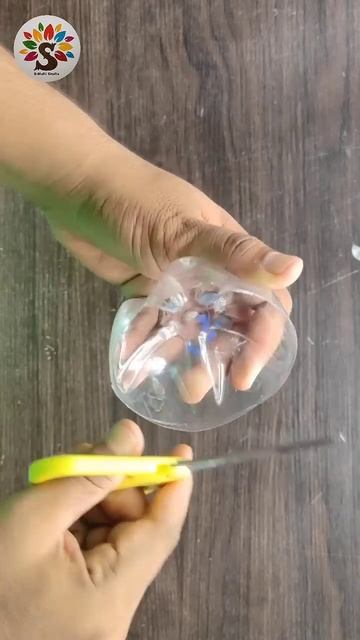 How to Make Plant Pot With Waste Bottle :: EasyCrafts :: SimpleCrafts :: DIY ::Best out of Waste