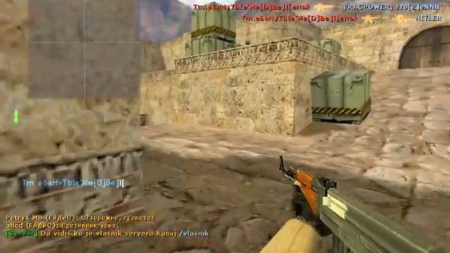 Играем в контер страйк 1.6 сборка от огурцов :DDDDD