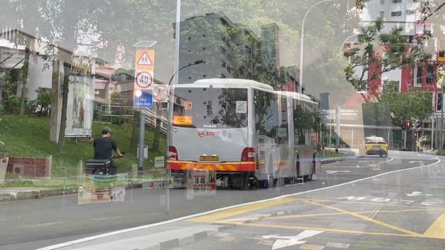 [Welcome Back] SMRT Buses MAN A24 SMB8016M :: Service 911 :: Passing By Woodlands Street 82.