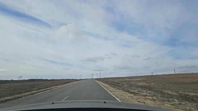 Дорога г. Вольск - п. Сенной - пгт. Базарный Карабулак - родник Легкий. (7 апреля 2024 г., HDR)
