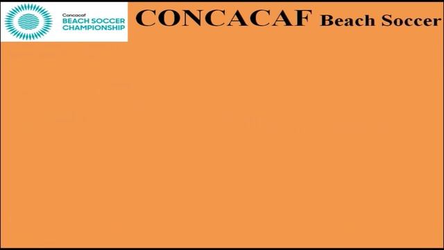 Final Match: USA VS El Salvador - 23 May 2021 - CONCACAF Beach Soccer Championship.