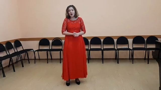 Музыка Б.Барон, стихи А.Тимофеева «Дремлют плакучие ивы», исполняет Котлярова Полина