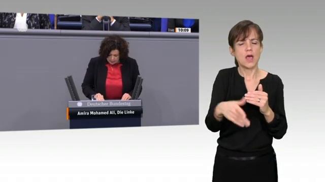 Gebärdensprachvideo: Corona-Maß­nah­men sind erfor­der­lich und verhältnismäßig