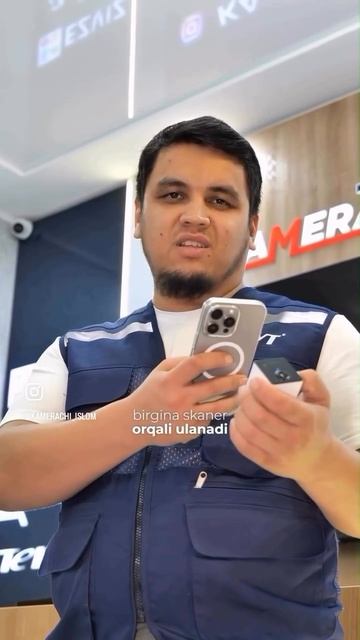 Ezviz mini CS-CB2 kamerasi. Akkumulyatorga ega, toksiz ishlovchi Wi-Fi kamera. #ezviz #hikvision