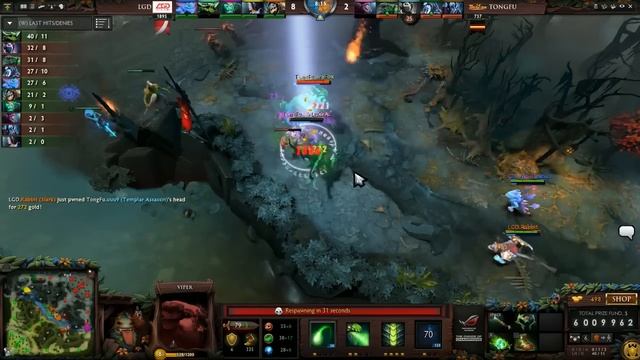 LGD -vs- TongFu, TI4 China Qualifier, Round 7