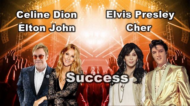💪Celine Dion-Elton John vs Cher-Elvis Presley💪