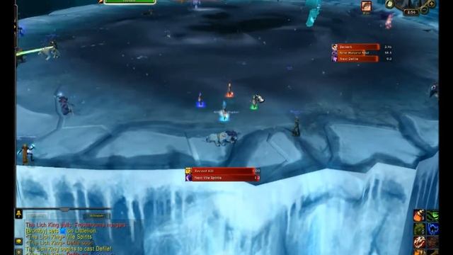 mage blinks through defile @ lich king - ICC25