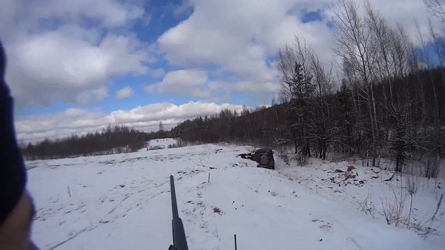 ТРОЕБОРЬЕ . ТРАП С ПОДХОДА ОРЕХОВО-ЗУЕВО 1.04.2017
