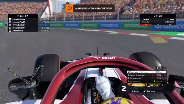 ERO F1 League Race - Season 4, Round 3 - Vietnamese GP - PrimE_VilzU POV