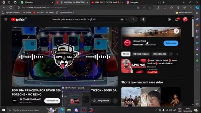 🛑LIVE ON GTA SAMP🛑 Novo Servidor🛑 Sorteio de Host paga🛑DATA MODIFICADA ETC🛑 RUMO #2k🛑