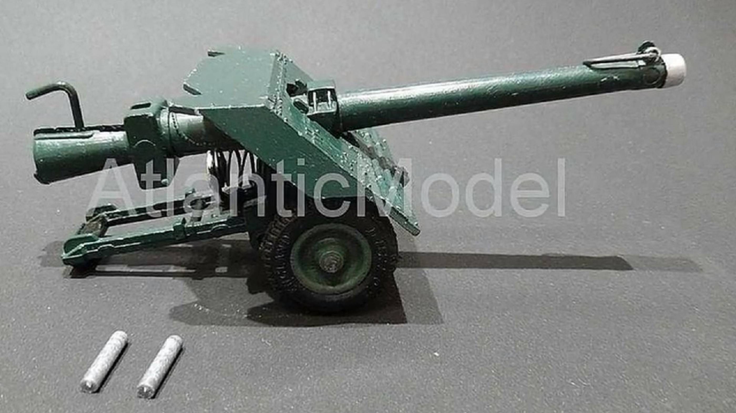 солдатики Britains Британское противотанковое безоткатное 120 мм орудие WWII