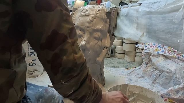 Делаем кашпо, или скульптуру)!