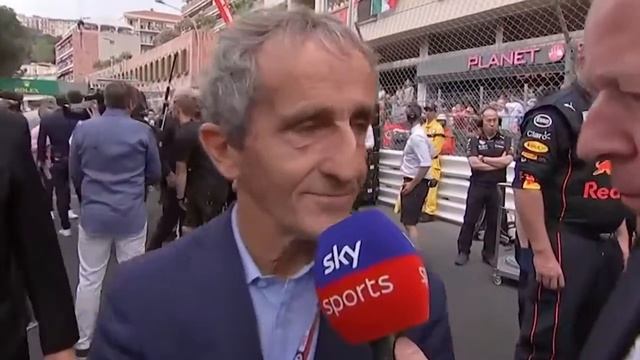 Alain Prost interview Grid Walk Monaco GP 2022