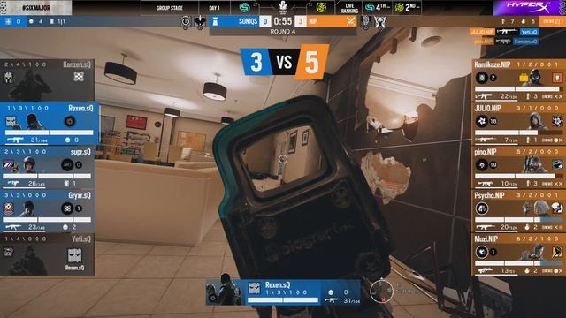 SQ vs NiP @Bank Highlights | Six Sweden Major 2021 |  Playday 1