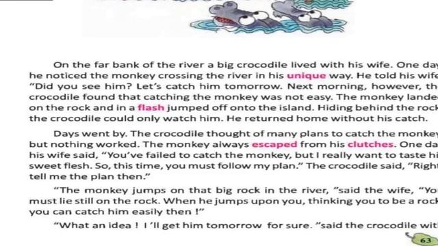 #Butterfly#The Clever Monkey#Lesson-6#Class-V#
