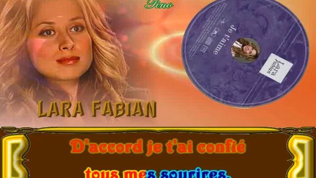 Karaoke Tino - Lara Fabian - Je t'aime