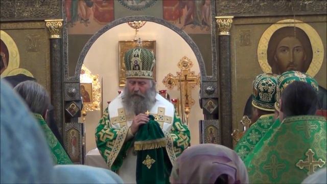 Праздник преподобного Стефана Махрищского.2012 год