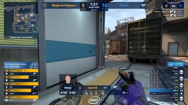 Heroic vs NIP - IEM Beijing-Haidian - HIGHLIGHTS l CSGO