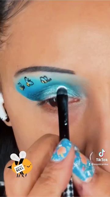 Save The Bees #makeuplook