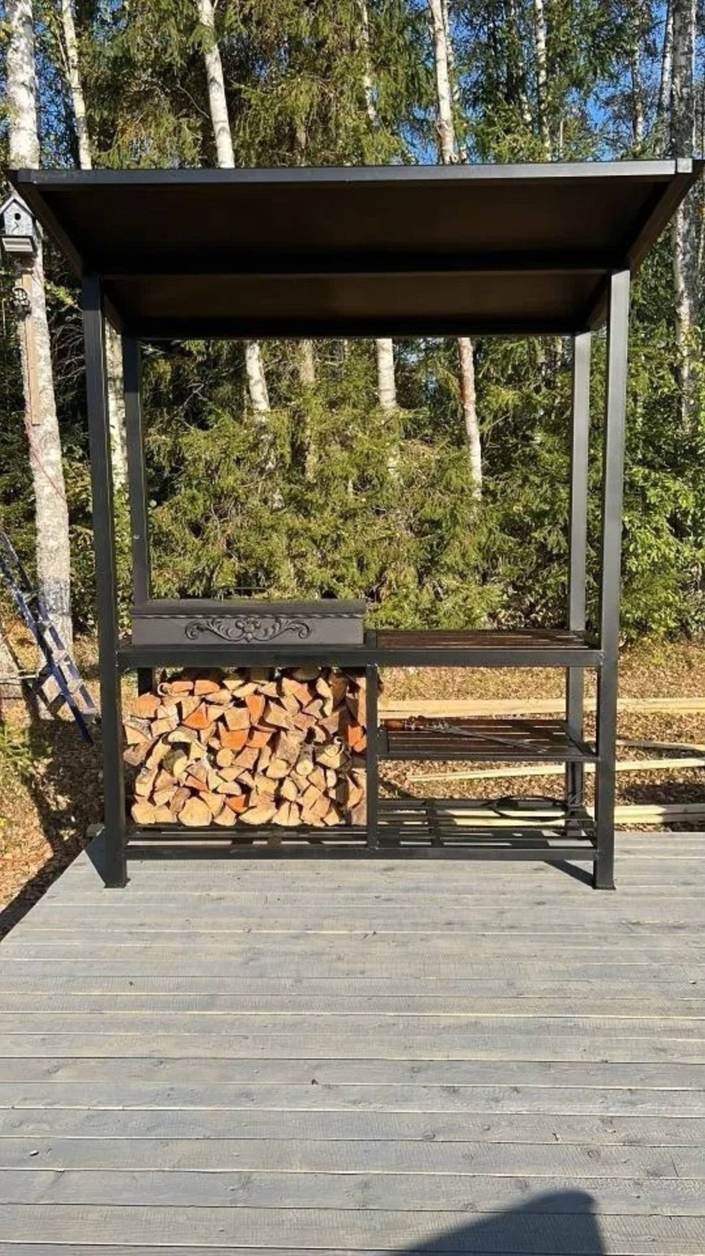 Мангал "Лофт Н" с крышей по т.84957644402 или mos-mangal.ru/?p=23893
⠀